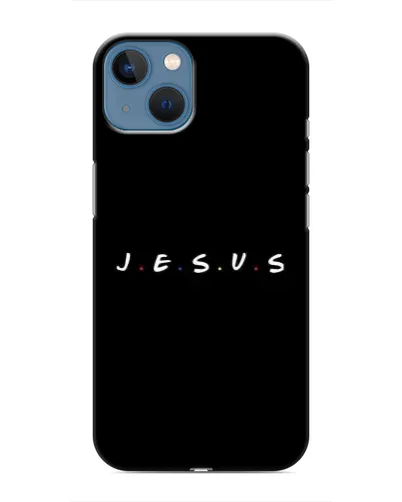 Чохол для iPhone 13 Mini з картинкою «Крапки віри J.E.S.U.S.» Чохол для iPhone 13 Mini з картинкою «Крапки віри J.E.S.U.S.»