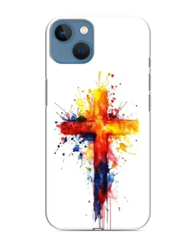 Чохол для iPhone 13 Mini з картинкою «Акварельний хрест» Чохол для iPhone 13 Mini з картинкою «Акварельний хрест»