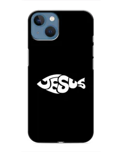 Чехол для iPhone 13 Mini с картинкой «Рыба Jesus» Чехол для iPhone 13 Mini с картинкой «Рыба Jesus»