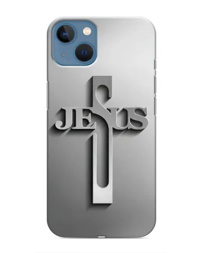 Чехол для iPhone 13 Mini с картинкой «Металлический крест Jesus» Чехол для iPhone 13 Mini с картинкой «Металлический крест Jesus»