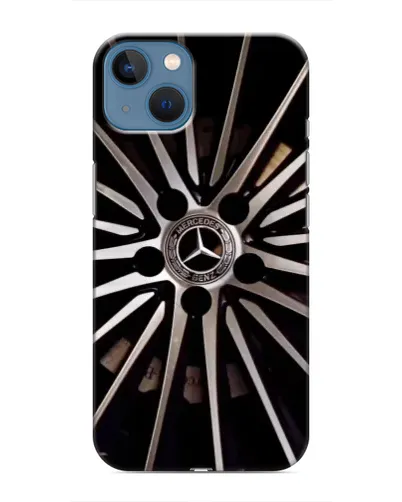 Чехол для iPhone 13 Mini с картинкой «Диск Mercedes» Чехол для iPhone 13 Mini с картинкой «Диск Mercedes»