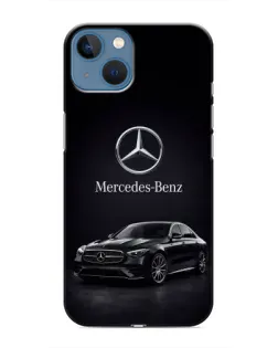 Чехол для iPhone 13 Mini с картинкой «Mercedes — решетка радиатора»