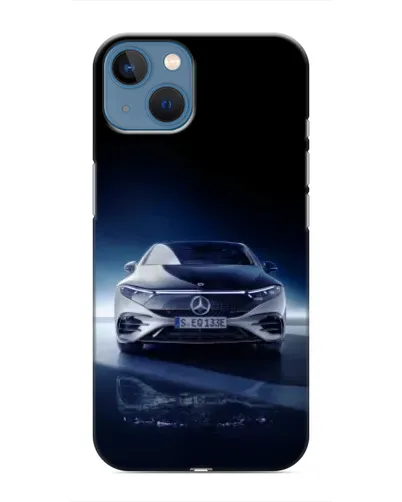 Чехол для iPhone 13 Mini с картинкой «Ночной Mercedes EQ» Чехол для iPhone 13 Mini с картинкой «Ночной Mercedes EQ»