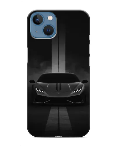 Чехол для iPhone 13 Mini с картинкой «Lamborghini симметрия дорог» Чехол для iPhone 13 Mini с картинкой «Lamborghini симметрия дорог»