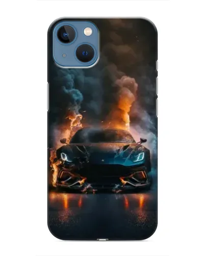 Чехол для iPhone 13 Mini с картинкой «Lamborghini дымная эстетика» Чехол для iPhone 13 Mini с картинкой «Lamborghini дымная эстетика»