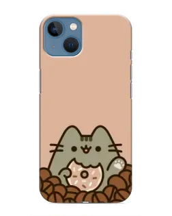 Чехол для iPhone 13 Mini с картинкой «Кофейный Пушин»