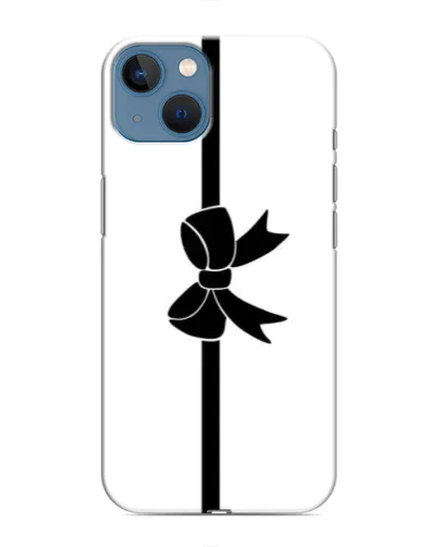 Чехол для iPhone 13 Mini с картинкой «Вертикальный бант»
