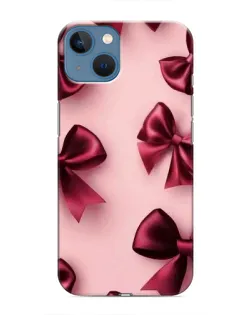 Чехол для iPhone 13 Mini с картинкой «Бордовый атлас»