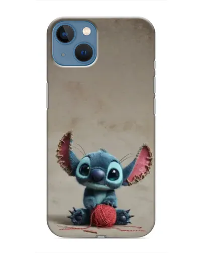 Чехол для iPhone 13 Mini с картинкой «Стич на коричневом фоне» Чехол для iPhone 13 Mini с картинкой «Стич на коричневом фоне»