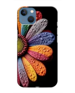 Чехол для iPhone 13 Mini с картинкой «Радужный цветок»