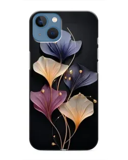Чехол для iPhone 13 Mini с картинкой «Лиловые цветы грации»