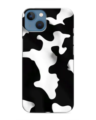 Чехол для iPhone 13 Mini с картинкой «Черно-белое пятно» Чехол для iPhone 13 Mini с картинкой «Черно-белое пятно»