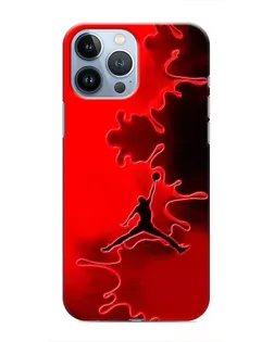 Чехол для iPhone 13 Pro Max с картинкой «Jordan Red Smoke»