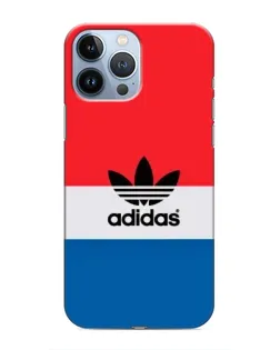 Чехол для iPhone 13 Pro Max с картинкой «Ретро блоки Adidas»