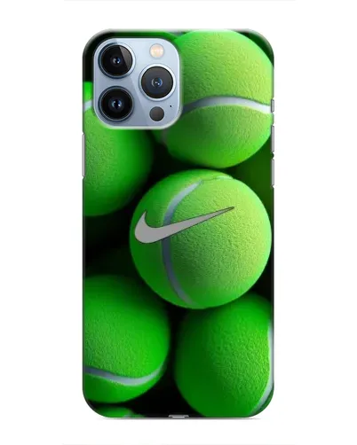 Чехол для iPhone 13 Pro Max с картинкой «Теннисные мячи Найк»