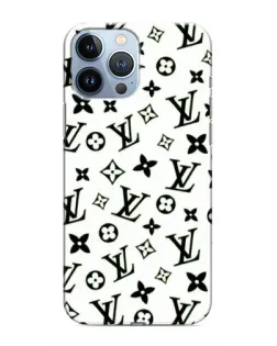 Чехол для iPhone 13 Pro Max с картинкой «Монохромный хаос LV»