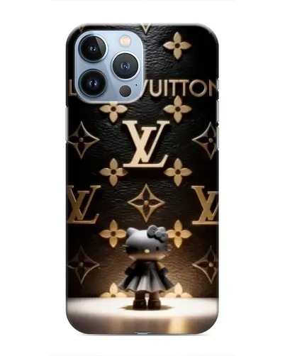 Чехол для iPhone 13 Pro Max с картинкой «Монограмма с фигурой»