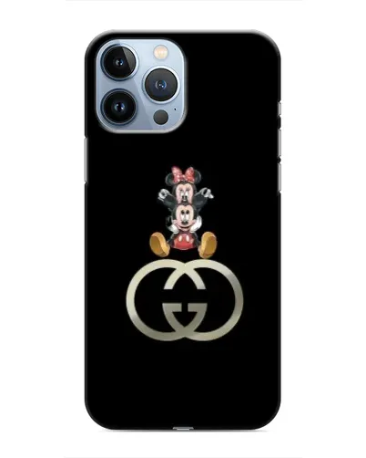 Чохол для iPhone 13 Pro Max з картинкою «Мінні Маус на лого» Чохол для iPhone 13 Pro Max з картинкою «Мінні Маус на лого»