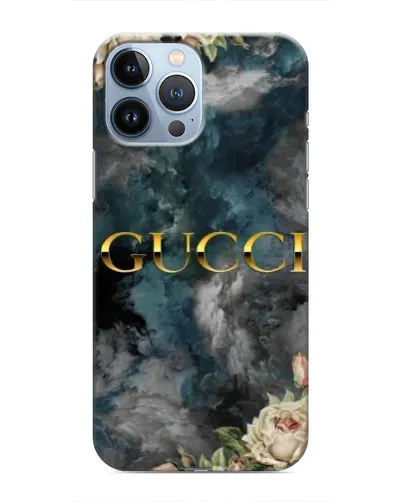Чохол для iPhone 13 Pro Max з картинкою «Абстрактні квіти Gucci» Чохол для iPhone 13 Pro Max з картинкою «Абстрактні квіти Gucci»