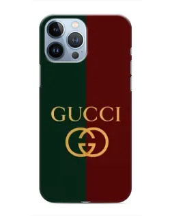 Чохол для iPhone 13 Pro Max з картинкою «Gucci — темно-зелений градієнт»