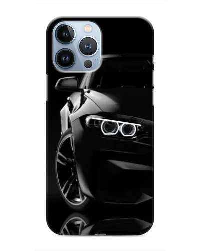 Чехол для iPhone 13 Pro Max с картинкой «Черная BMW — профиль» Чехол для iPhone 13 Pro Max с картинкой «Черная BMW — профиль»