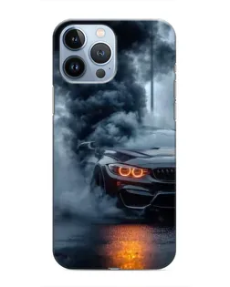 Чехол для iPhone 13 Pro Max с картинкой «BMW M-Power — абстракция»