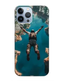 Чехол для iPhone 13 Pro Max с картинкой «PUBG — свободное падение»