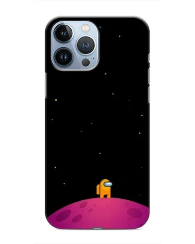 Чехол для iPhone 13 Pro Max с картинкой «Одинокий герой на планете»