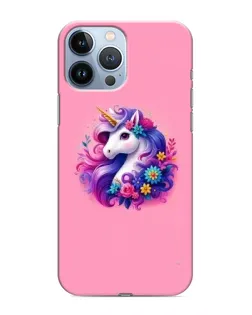 Чехол для iPhone 13 Pro Max с картинкой «Сказочный единорог»