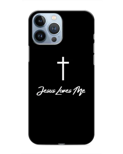 Чохол для iPhone 13 Pro Max з картинкою «Ісус любить тебе» Чохол для iPhone 13 Pro Max з картинкою «Ісус любить тебе»