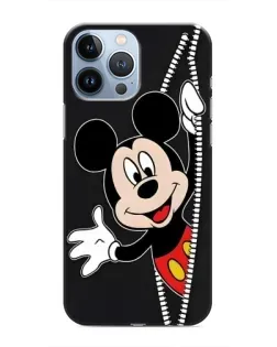 Чехол для iPhone 13 Pro Max с картинкой «Микки раздвигает стены»