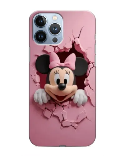 Чехол для iPhone 13 Pro Max с картинкой «Минни сквозь стену»