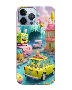 Чехол для iPhone 13 Pro Max с картинкой «Монстр-трак приключения»