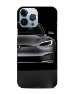 Чехол для iPhone 13 Pro Max с картинкой «Tesla Model S Look» Чехол для iPhone 13 Pro Max с картинкой «Tesla Model S Look»