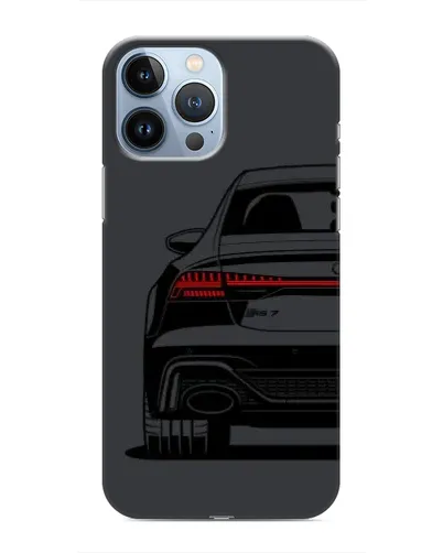Чехол для iPhone 13 Pro Max с картинкой «Задняя часть Audi — арт»