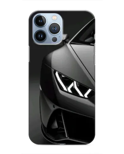 Чехол для iPhone 13 Pro Max с картинкой «Lamborghini фары детализация»