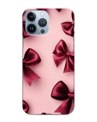Чехол для iPhone 13 Pro Max с картинкой «Бордовый атлас»