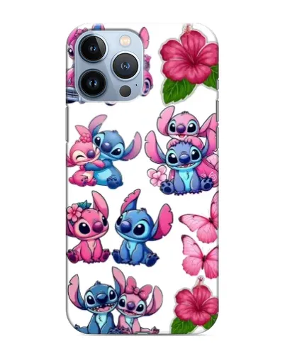 Чохол для iPhone 13 Pro Max з картинкою «Стікери Stitch та Angel» Чохол для iPhone 13 Pro Max з картинкою «Стікери Stitch та Angel»