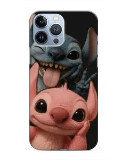 Чохол для iPhone 13 Pro Max з картинкою «Стіч та Ангел»