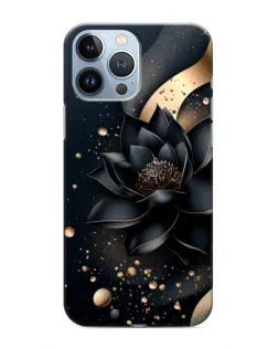 Чехол для iPhone 13 Pro Max с картинкой «Черный лотос»