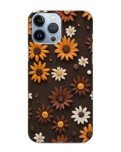 Чехол для iPhone 13 Pro Max с картинкой «Узор из маленьких подсолнухов» Чехол для iPhone 13 Pro Max с картинкой «Узор из маленьких подсолнухов»
