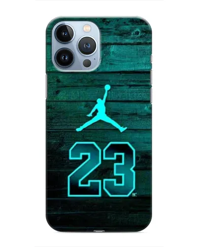 Чохол для iPhone 13 Pro з картинкою «Jordan Cyan 23» Чохол для iPhone 13 Pro з картинкою «Jordan Cyan 23»