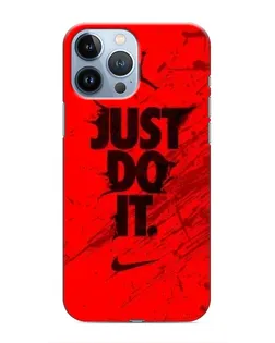Чохол для iPhone 13 Pro з картинкою «Nike Just Do It»