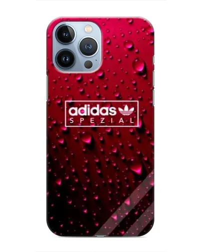 Чохол для iPhone 13 Pro з картинкою «Adidas Gold Marble»