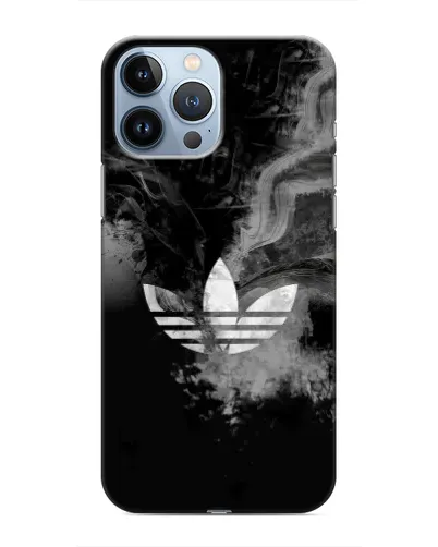 Чохол для iPhone 13 Pro з картинкою «Абстрактний дим Adidas»