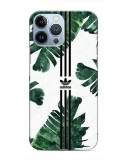 Чохол для iPhone 13 Pro з картинкою «Пальмове листя адідас»