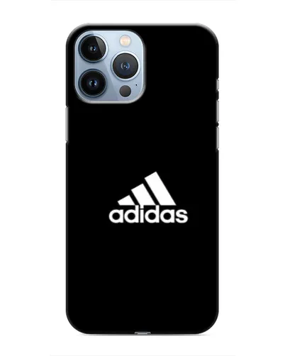 Чохол для iPhone 13 Pro з картинкою «Чорна класика Adidas»