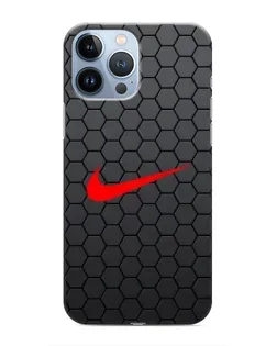 Чохол для iPhone 13 Pro з картинкою «Nike — карбонова сітка» Чохол для iPhone 13 Pro з картинкою «Nike — карбонова сітка»