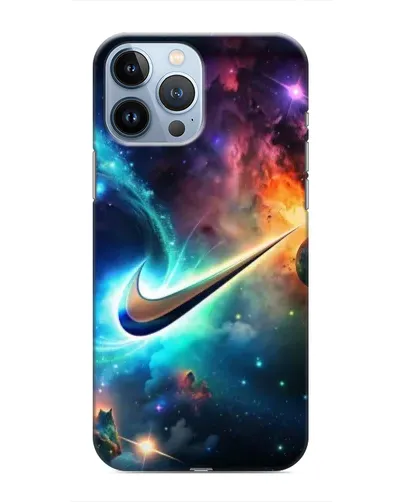 Чохол для iPhone 13 Pro з картинкою «Космічний Nike Swoosh» Чохол для iPhone 13 Pro з картинкою «Космічний Nike Swoosh»
