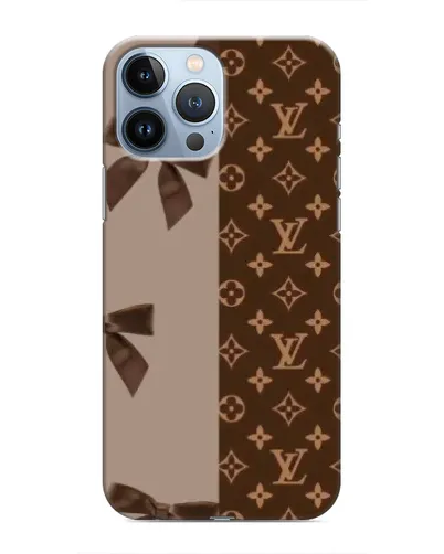 Чохол для iPhone 13 Pro з картинкою «Louis Vuitton — банти» Чохол для iPhone 13 Pro з картинкою «Louis Vuitton — банти»